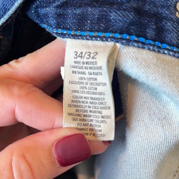 American Eagle Slim Straight Men’s Jeans size 34 x 32 - Picture 8 of 8